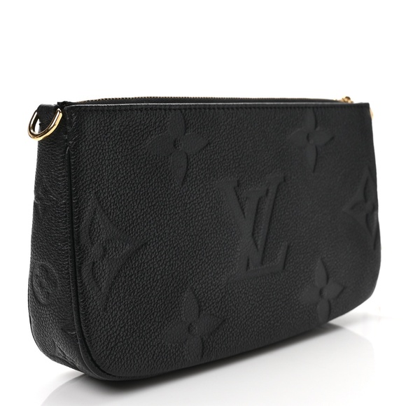 LOUIS VUITTON Empreinte Monogram Giant Multi Pochette Accessories Large … - Picture 2 of 10